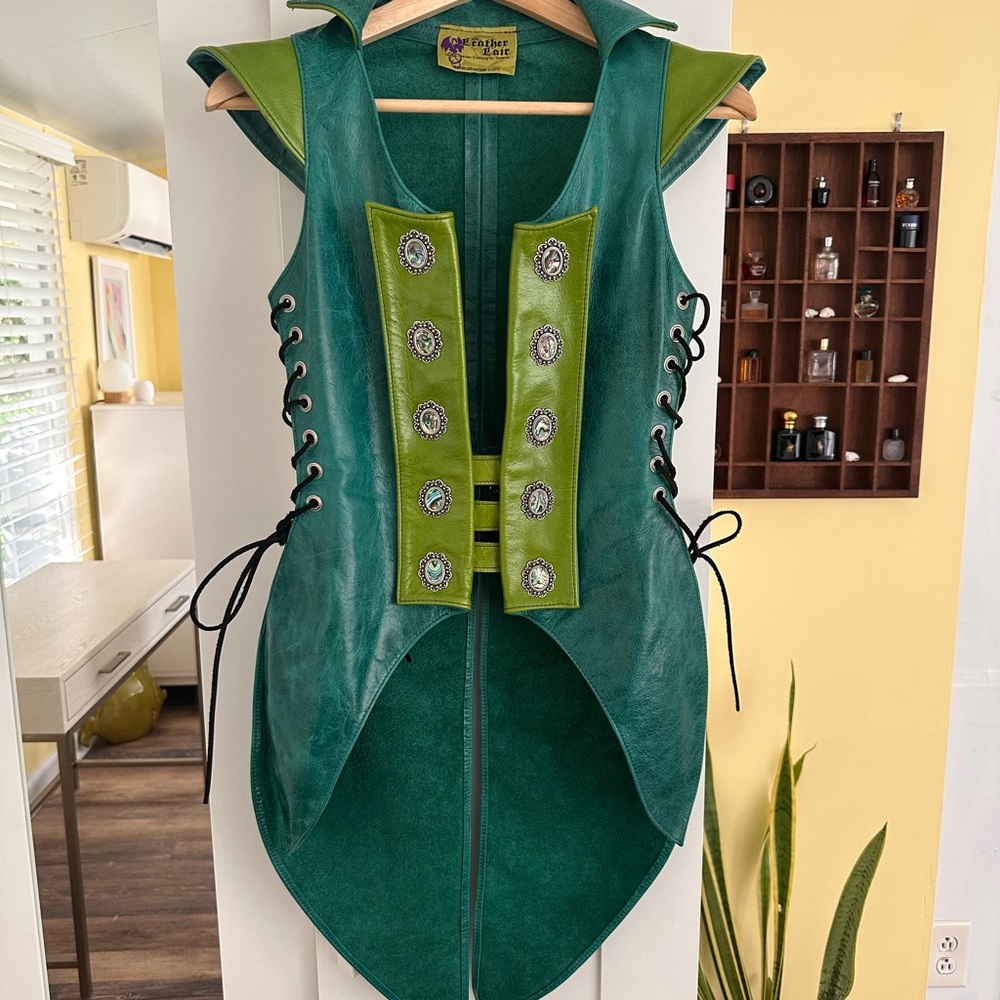 The Leather Lair Renaissance Fair Costume Vest